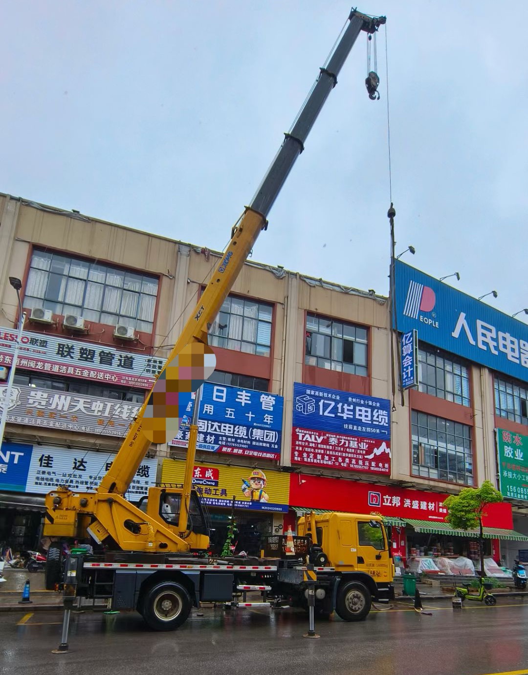 江川区吊车吊机租赁桥梁吊装